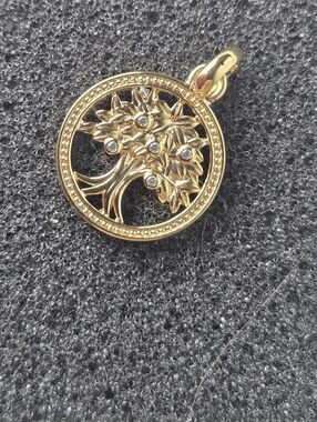 Thomas Sabo 18k Gold Tree of Love Charm